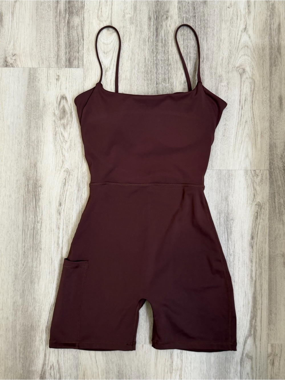 Active by Teal Smooth Mocha Kayla Romper Size M